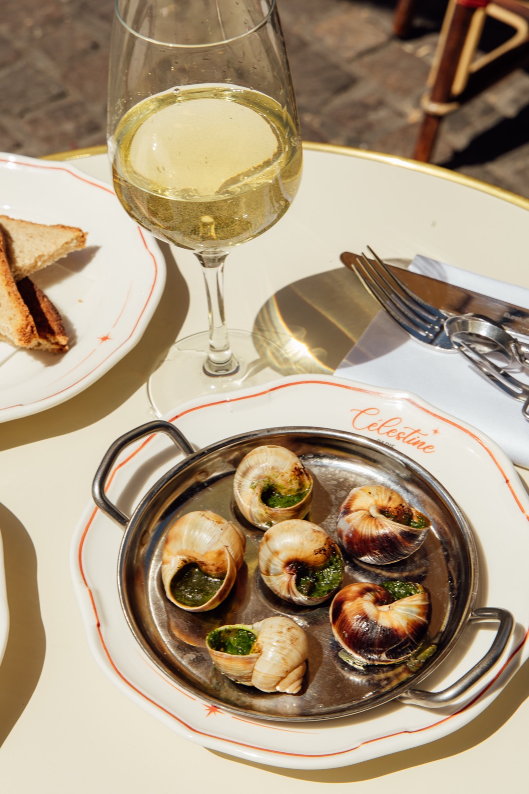 6 escargots de Bourgogne persillés