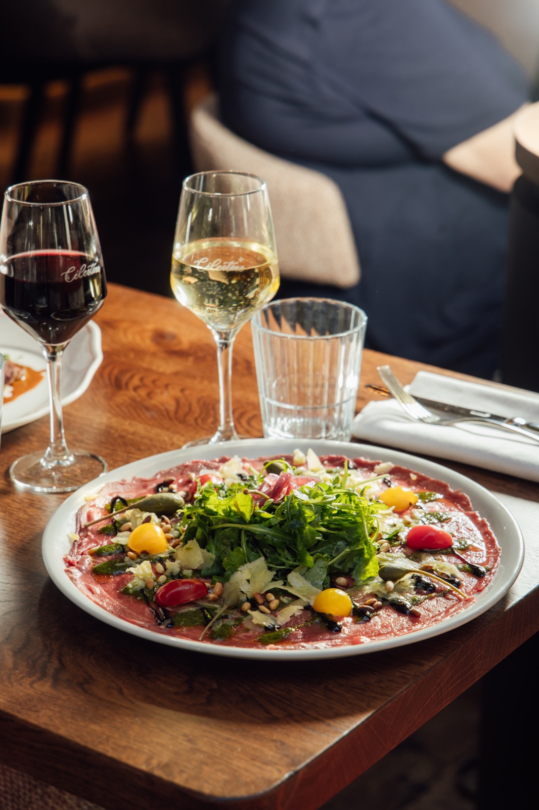 Carpaccio de bœuf (viande française)
